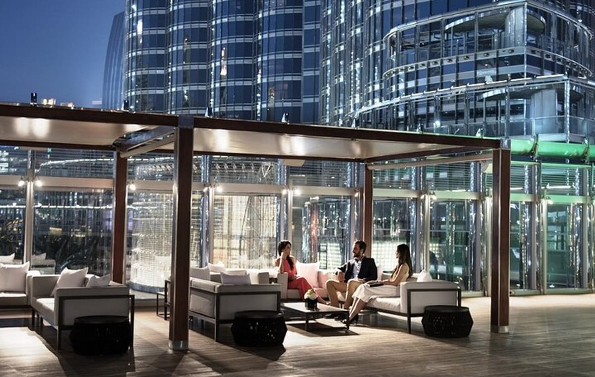 Burj Khalifa 125th Floor, Lunch or Dinner at Rooftop Burj Club