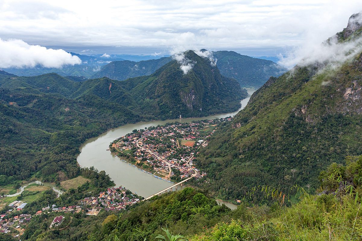 Biking Adventure Along the Mekong and Nam Rivers in Luang Prabang