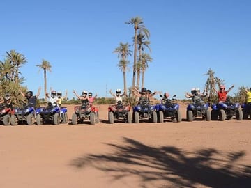 Quad Biking Adventure in Marrakech's Palm Groves