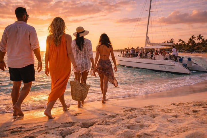 Punta Cana Sunset Party Boat with Lobster and Champagne 2