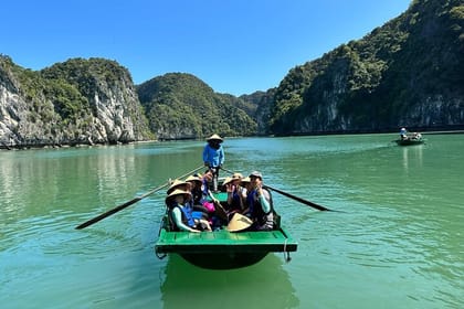 The Halong Catamaran Luxury Day Cruise to Lan Ha Bay From Harbor