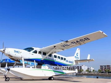 Halong Bay Heritage 1 Day Tour with Scenic Sky Seaplane & Cruise