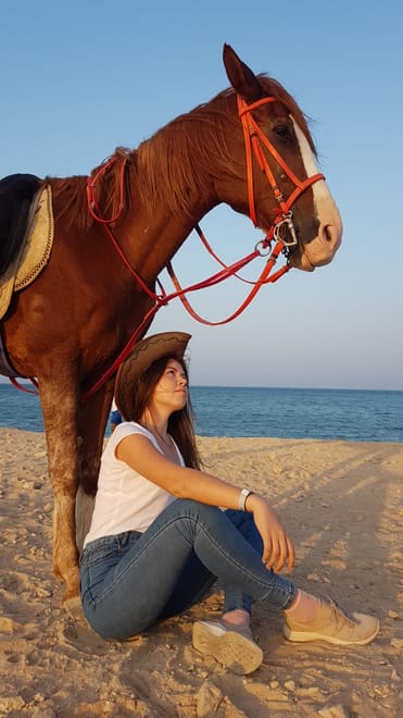 Premium 2 Hours Horse Riding, Desert Trail & Sea Beach - Hurghada photo 6