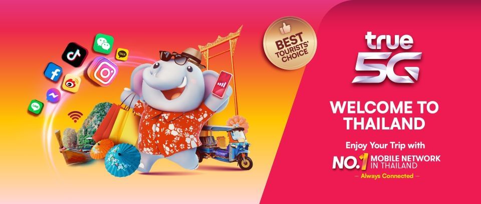 Bangkok: SIM Card with Unlimited Data Plan