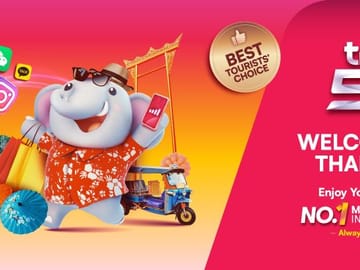 Bangkok: SIM Card with Unlimited Data Plan