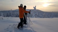 Amethyst Mine Visit with Snowshoes 1