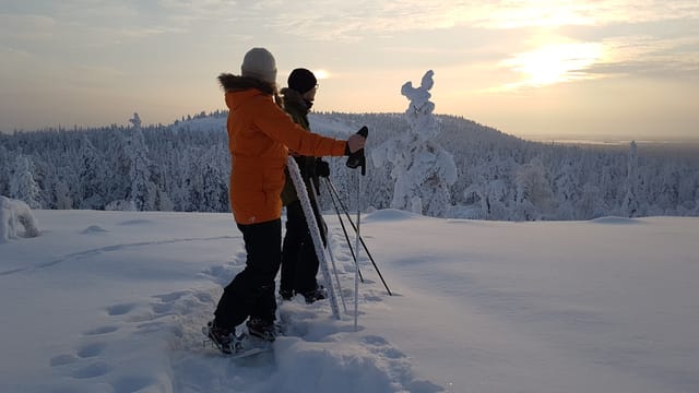 Amethyst Mine Visit with Snowshoes