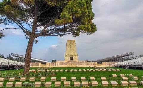 Under the Southern Cross Anzac Day in Gallipoli