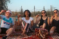 Dubai Heritage Safari in Vintage Land Rover Al Marmoom Oasis 5