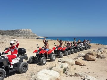 Quad Biking on the Coast of Makadi Bay