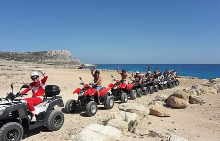Quad Biking Adventure along the Makadi Bay Coastline