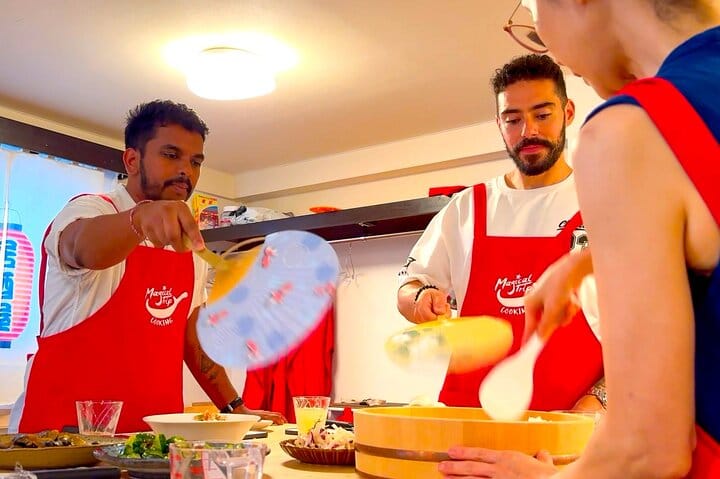 Tokyo Night Cooking Class: 5 Home-Cooked Japanese Dishes