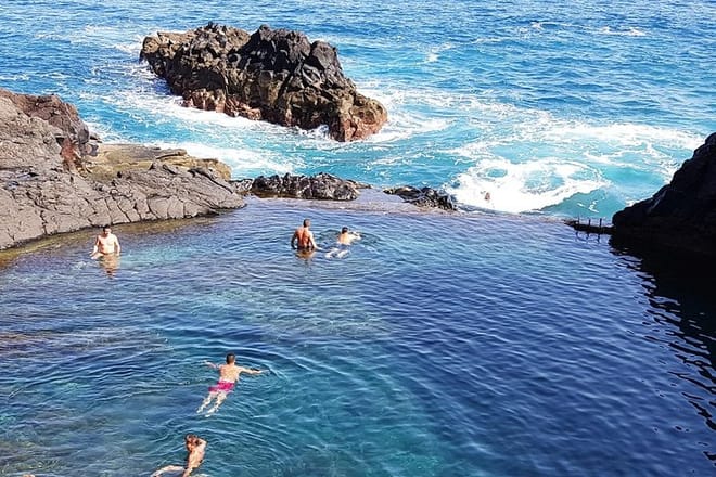 Skywalk, Porto Moniz Volcanic Pools and more...Full day Tour in Open Roof 4x4
