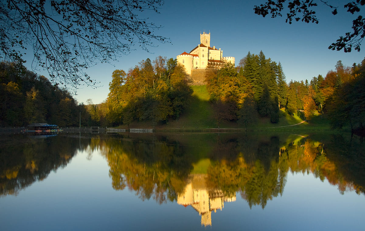 Trakošćan Castle & Varazdin: Former Capital of Croatia