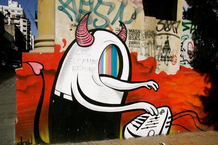 Street Art in Buenos Aires streets