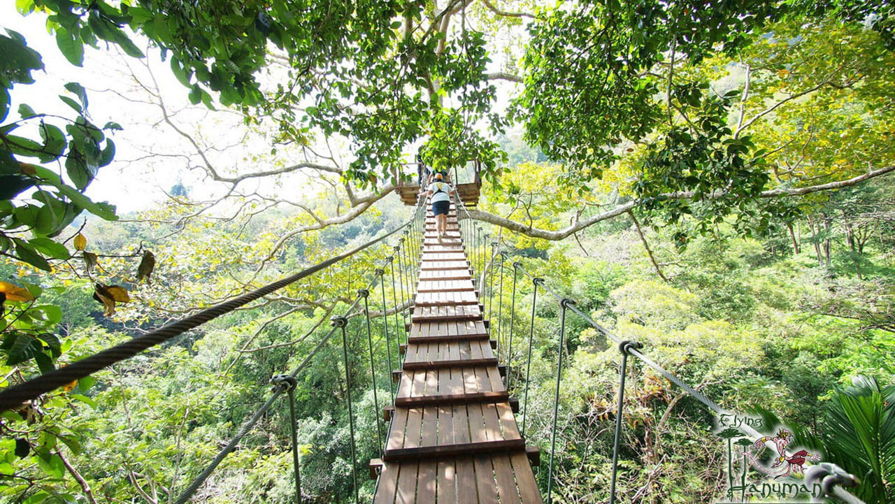 Flying Hanuman Ziplining Experience 3