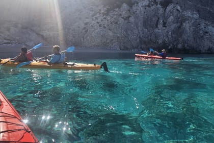 From Athens: Half-Day Sea Kayak tour at the Corinthian gulf