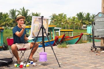 Painting Workshop in Hoi An's UNESCO Heritage Site