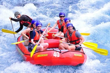 Rafting Buggy Ride and Zipline Adventure with Pickup