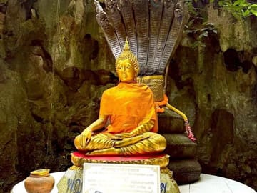 Pattaya Khao Chamao Waterfall, Caves and Buddha Temple Tour
