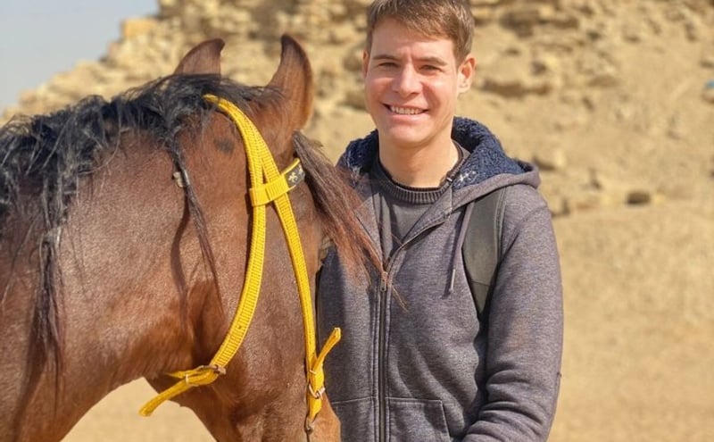 Abusir Horseback Riding and Fifth Dynasty Pyramids Tour