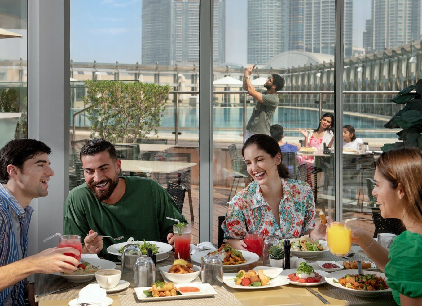 The Burj Club Rooftop and At the Top Burj Khalifa Tickets