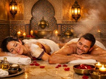 Marrakech Traditional Hammam and Massage Experience with Transfer