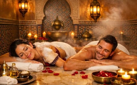 Marrakech Traditional Hammam and Massage Experience with Transfer