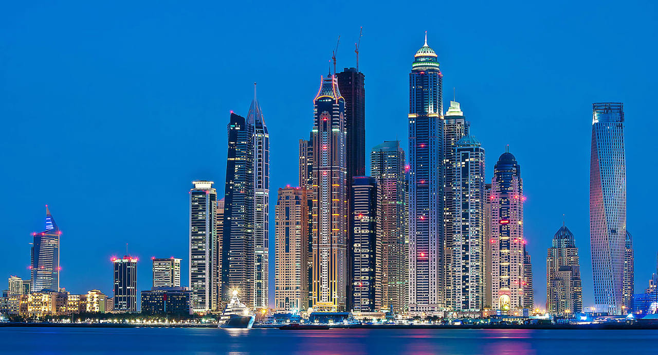 Dubai Marina Dhow Cruise with Dinner