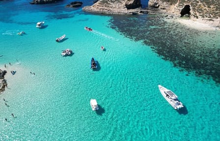 Private Full-Day Boat Tour to Blue Lagoon and Gozo