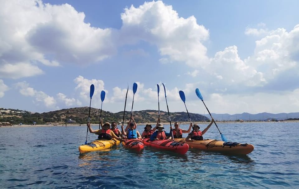 Kayaking and Snorkeling Adventure in Kalyvia Thorikou