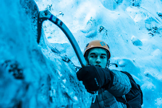 Private Ice Cave + Climbing Photoshoot Adventure photo 5