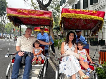 Hanoi Cyclo Heritage Tour with Egg Coffee Experience
