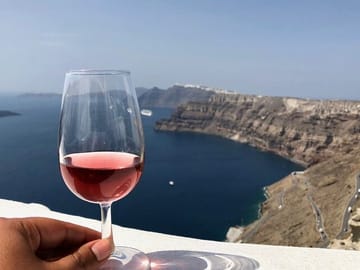 Santorini Wine Tasting Tour in Kamari and Megalochori