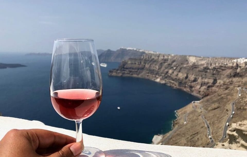 Santorini Wine Tasting Tour in Kamari and Megalochori