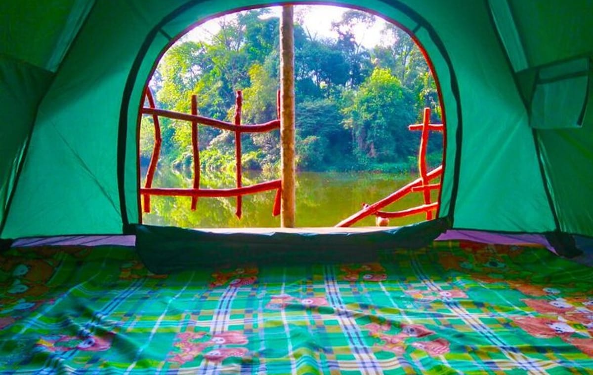 Overnight Camping Adventure Experience at Kitulgala