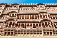 Inside Partof Mehrangarh Fort in Jodhpur