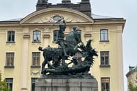 St. George and the Dragon Gamla Stan Sweden