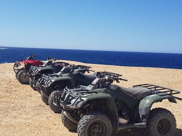 Quad Biking on the Coast of Makadi Bay