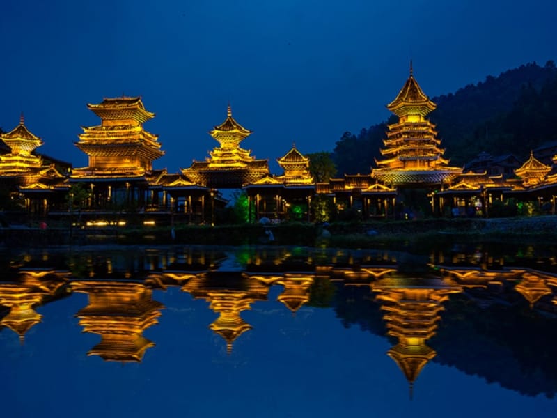 Southeast Guizhou 3-Day Private Tour: Dong Minority Villages, Tang'an Rice Terraces & Basha Gunmen