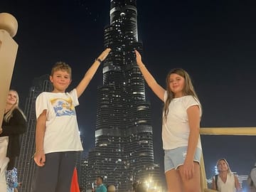 Explore Dubai By Night Tour With Dubai Mall Fountains Show