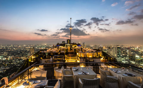 Rooftop Fine Dining Experience at Banyan Tree Bangkok