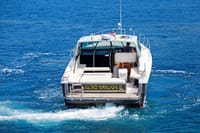 Hvar townYacht on transfer