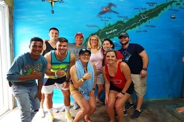 Roatan Beach Club Experience with Sloths and Monkeys