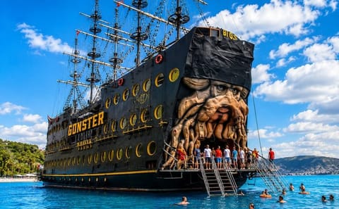 Kemer GONSTER Deluxe Pirate Boat Trip | Lunch, Drinks & Transfer