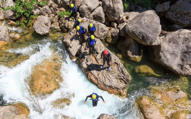 Cetina River Extreme Canyoning Adventure 3