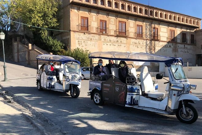 Private Tour in Tuk-Tuk through La Granada de los Reyes Católicos