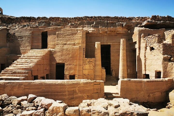 Abu Simbel to Qubbet El Hawa Temples and Noble Tombs Tour