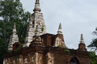 Morning sunrise Doi Suthep+Thai way Monks Alms Offering  6