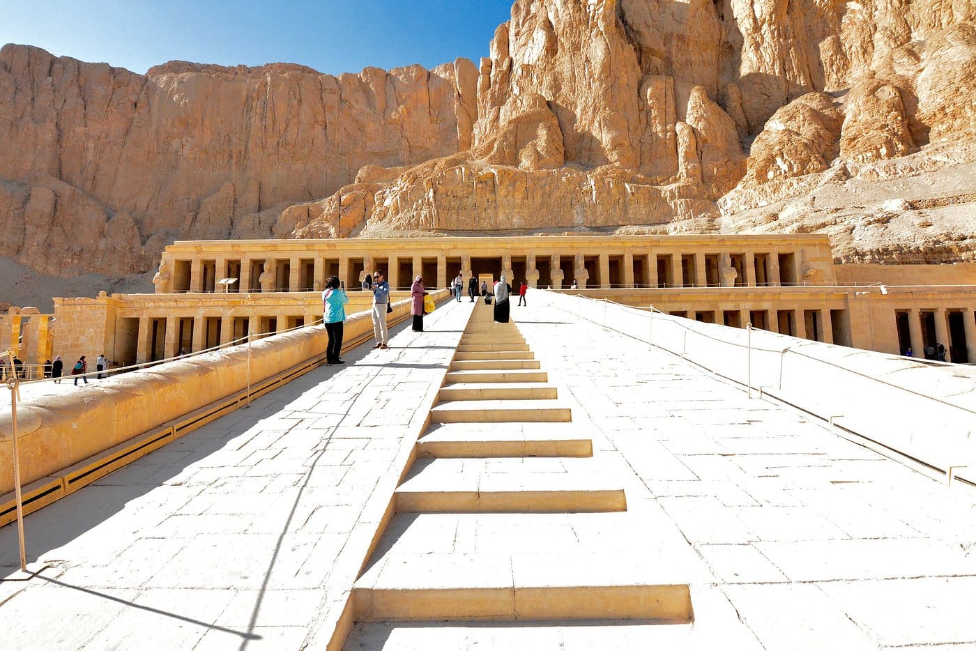 Niveles superiores del templo Hatshepsut